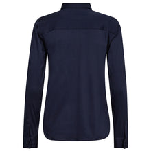Indlæs billede til gallerivisning MOS MOSH Tina Jersey Shirt Maritime Blue
