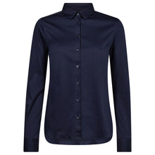 Indlæs billede til gallerivisning MOS MOSH Tina Jersey Shirt Maritime Blue
