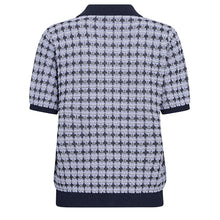 Indlæs billede til gallerivisning MOS MOSH Tink SS Polo Knit Violet Tulip
