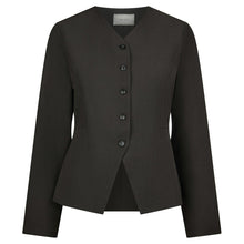 Indlæs billede til gallerivisning NEO NOIR Toots Structure Blouse Dark Grey
