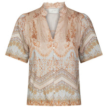Indlæs billede til gallerivisning NEO NOIR Torana Flower Blouse Flower Peach
