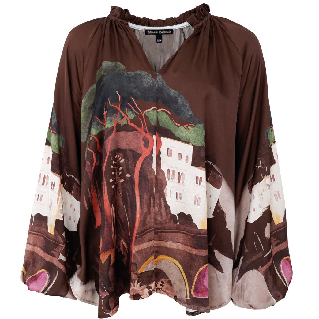 BLACK COLOUR Bctoscana Blouse O/S