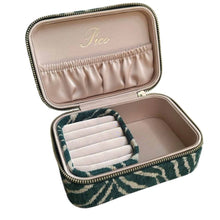 Indlæs billede til gallerivisning PICO COPENHAGEN Large Trinket Box Green Zebra
