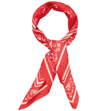 Indlæs billede til gallerivisning BECK SÖNDERGAARD Tulipa Cotta Scarf Pompeian Red

