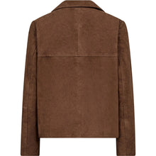 Indlæs billede til gallerivisning DEPECHE Vally Suede Jacket Wood
