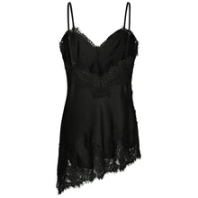 Indlæs billede til gallerivisning NEO NOIR Viole Lace Top Sort
