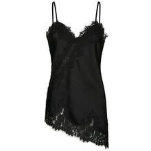 Indlæs billede til gallerivisning NEO NOIR Viole Lace Top Sort
