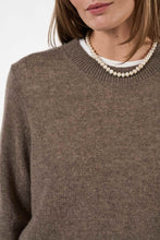 Indlæs billede til gallerivisning O'TAY Lace Blouse Brownstone
