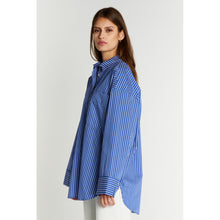 Indlæs billede til gallerivisning HEARTMADE Mekia Shirt Mixed Blue
