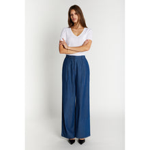 Indlæs billede til gallerivisning HEARTMADE Nista Pants Bracing Blue
