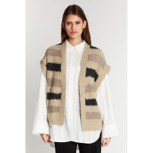 Indlæs billede til gallerivisning HEARTMADE Kalea Cardigan Melange Stripe
