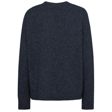 Indlæs billede til gallerivisning MOS MOSH Welma Warm Knit Salute Navy
