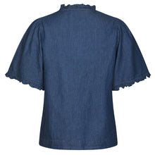 Indlæs billede til gallerivisning NEO NOIR Wendia Denim Blouse Blue
