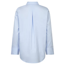 Indlæs billede til gallerivisning MOS MOSH Winola Cotton Twil Shirt Light Blue
