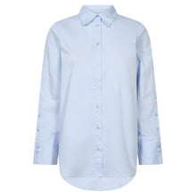 Indlæs billede til gallerivisning MOS MOSH Winola Cotton Twil Shirt Light Blue
