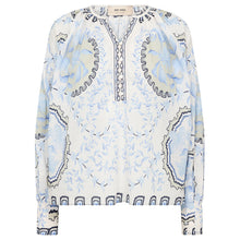 Indlæs billede til gallerivisning MOS MOSH Wylde Orchid Blouse Orch Blue
