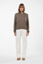 Indlæs billede til gallerivisning O'TAY Lace Blouse Brownstone
