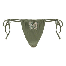 Indlæs billede til gallerivisning SUI AVA Butterfly Bikini Tanga Army

