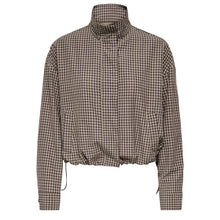 Indlæs billede til gallerivisning JDY Yumi Check Jacket Dark Brown
