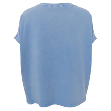Indlæs billede til gallerivisning BLACK COLOUR Bczelda Vintage Tee Light Blue
