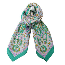 Indlæs billede til gallerivisning BLACK COLOUR Bczyra Mini Scarf Green
