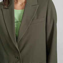 Indlæs billede til gallerivisning MOS MOSH Bine Leia Blazer Olive Night
