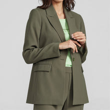 Indlæs billede til gallerivisning MOS MOSH Bine Leia Blazer Olive Night
