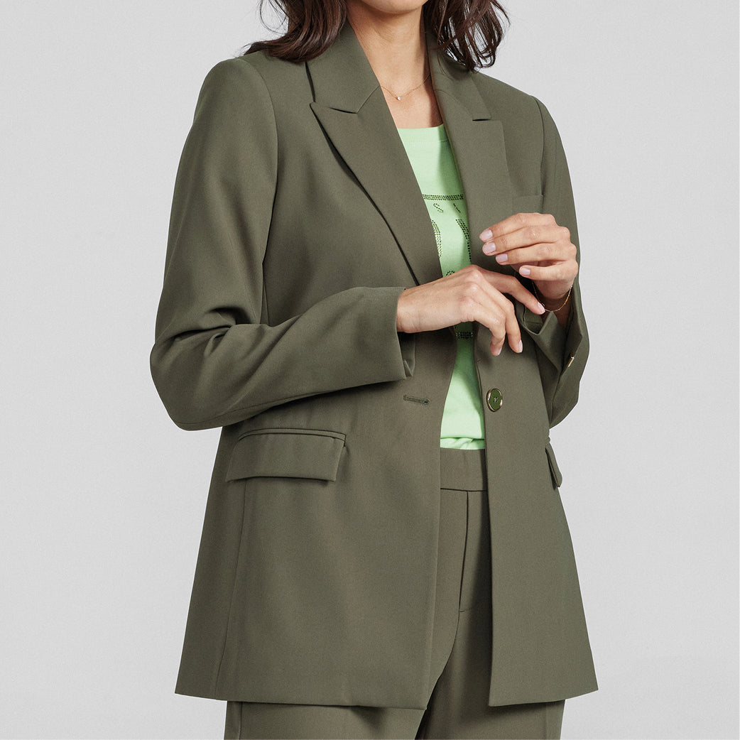 MOS MOSH Bine Leia Blazer Olive Night