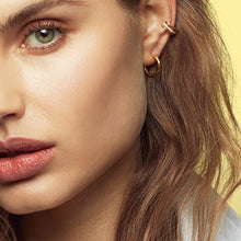 Indlæs billede til gallerivisning MAANESTEN Ina 20mm Hoops Guld
