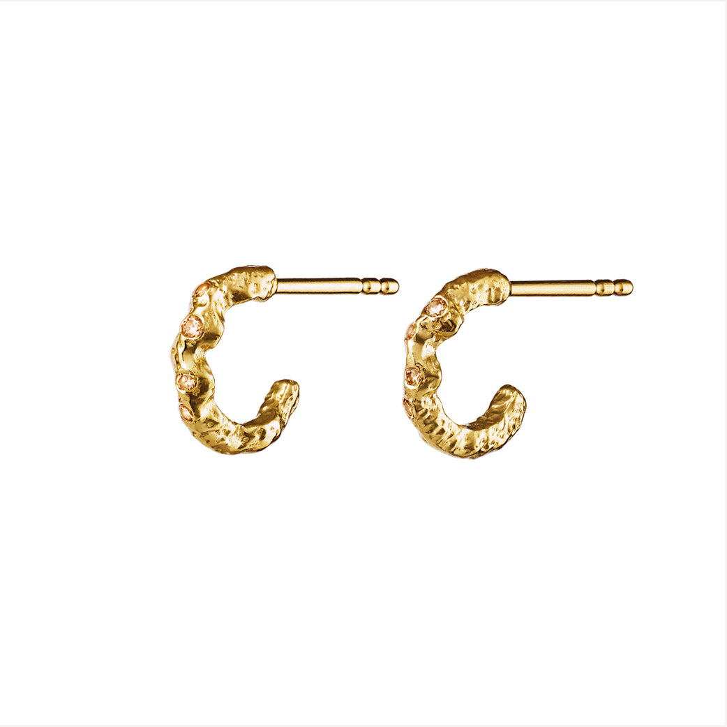 MAANESTEN Janine Petite Earrings (guld/sølv)
