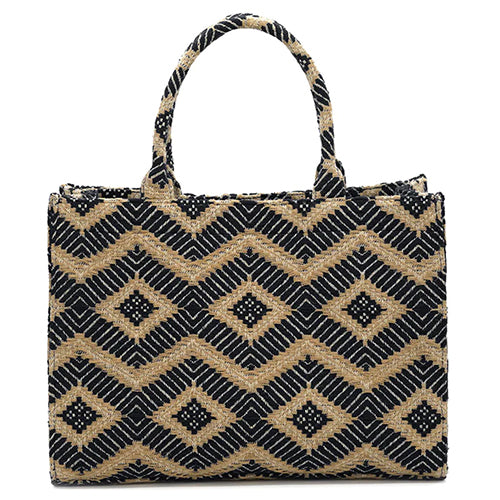 LUNA MOON Big Tote Black
