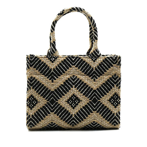 LUNA MOON Small Tote Black