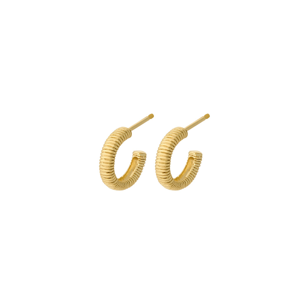PERNILLE CORYDON Mini Sea Breeze Earrings (guld/sølv)
