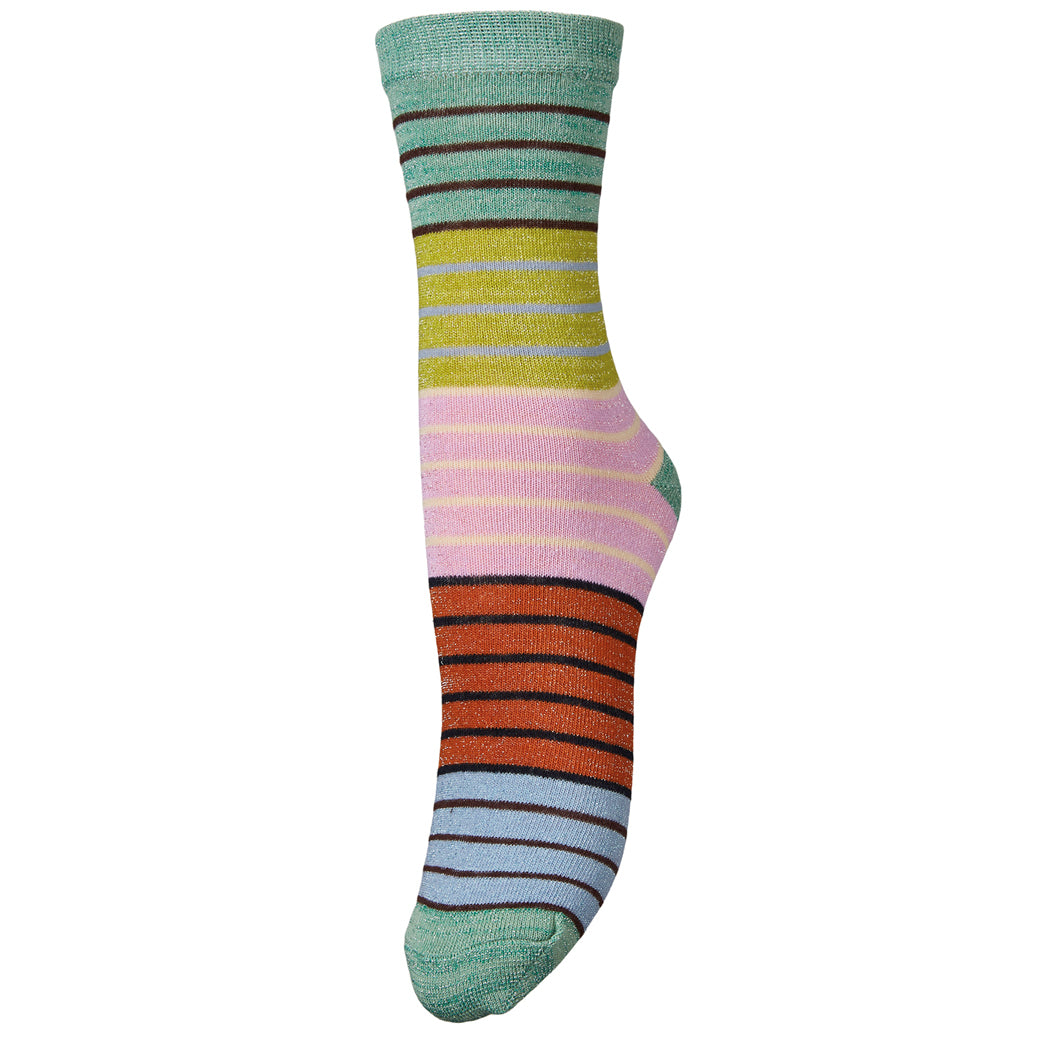 BECK SÖNDERGAARD Trippa Stripe Sock Ming